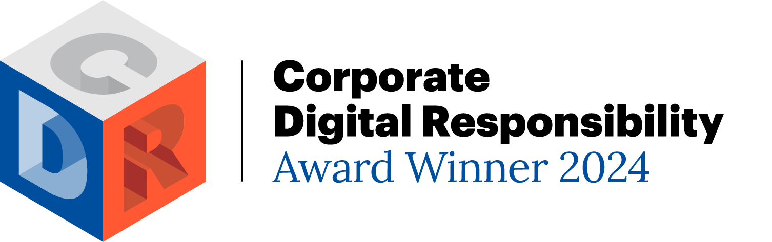 Corporate Digital Responsibility Award Winner 2024 Logo