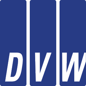 Logo des DVW e.V. – Gesellschaft für Geodäsie, Geoinformation und Landmanagement
