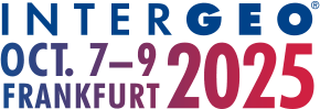INTERGEO 2025 Logo - World's leading trade fair for geodesy, geoinformation and land management in Frankfurt