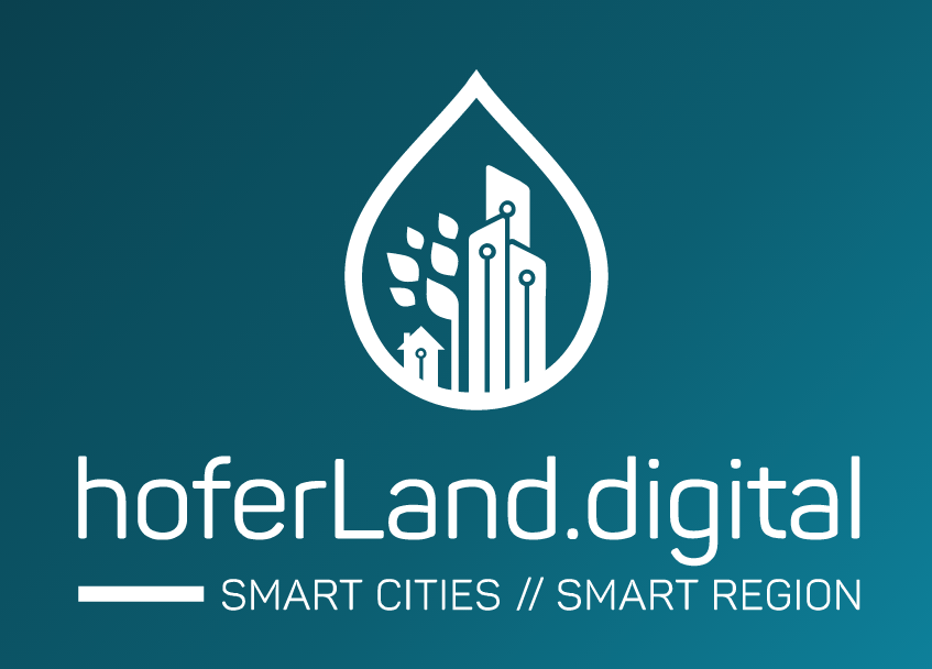 Logo von hoferLand.digital – Smart-City-Plattform für den ländlichen Raum