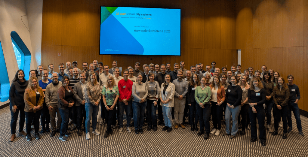 Group photo of VCS, users, and partners at the 2025 User Conference in Berlin