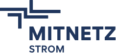 Logo von MITNETZ STROM im Kontext der Zusammenarbeit mit Virtual City Systems zur Digitalisierung von Geodaten und Netzstrukturen
