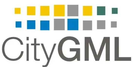 Logo von CityGML, Standard für 3D-Stadtmodelle